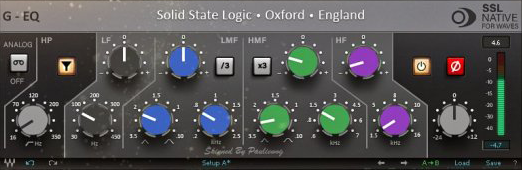 Pauliewog SSL G-Equalizer