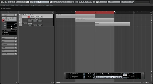 Cubase Grey Skin