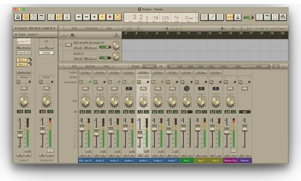 Logic X GOLD Theme