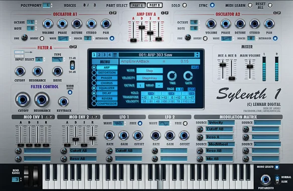 Sylenth Blue Silver Mod