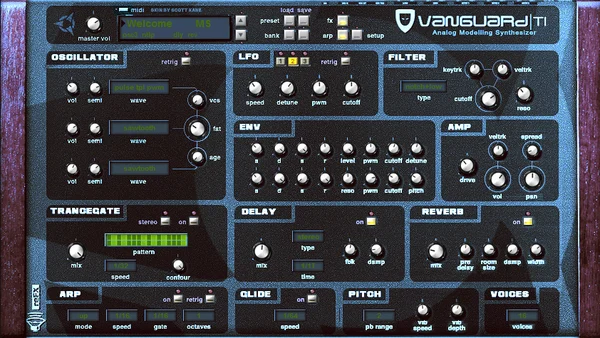 Vangaurd VirusTI Blue Dragon